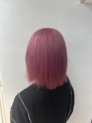 ミディアム 💫ハイトーンボブ/ HARU💫のヘアスタイル
