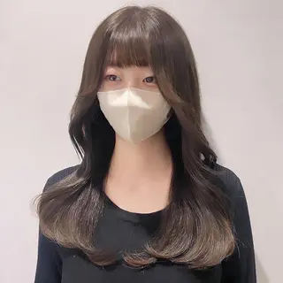 ロング 銀座／レイヤーカット 🤍内野すみれのヘアスタイル