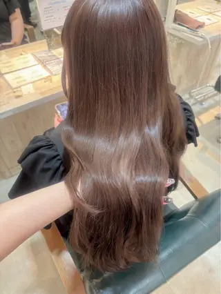 ロング 艶髪カラー/レイヤー 🐣kokoro🌸のヘアスタイル