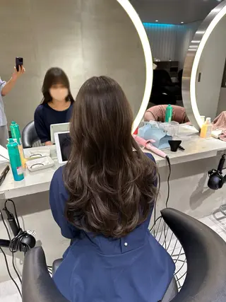 ミディアム コウスケ/ lond uluのヘアスタイル