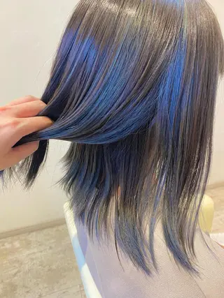 セミロング カラー Design Color🐰アユミのヘアスタイル