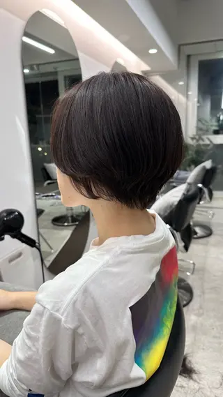 ショート あいこ/ハンサム ショート/日本橋🌷のヘアスタイル