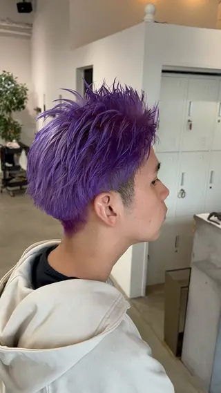 メンズ ピンとしない縮毛矯正 メンズスタイル小山光のヘアスタイル