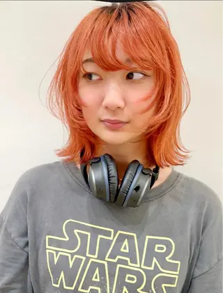 ミディアム 似合わせカット🫧 /パーマRINAのヘアスタイル