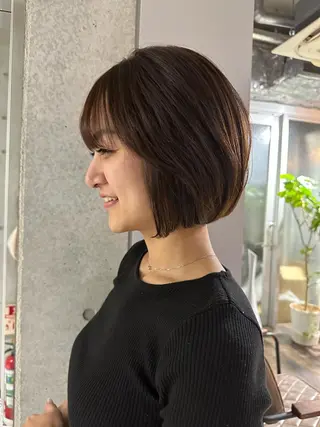 ショート Leverage New York所属・小滝 楓のヘアスタイル