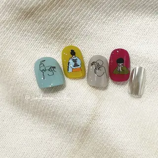 ネイル I'm Me.所属・Nailist〻 mihoのネイルデザイン