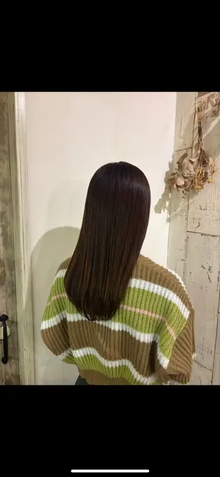 ロング カラー Noma所属・Noma 小谷のヘアスタイル