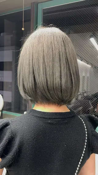 ショート カラー dao/ミルクティー /ブラウン/ブロンドのヘアスタイル