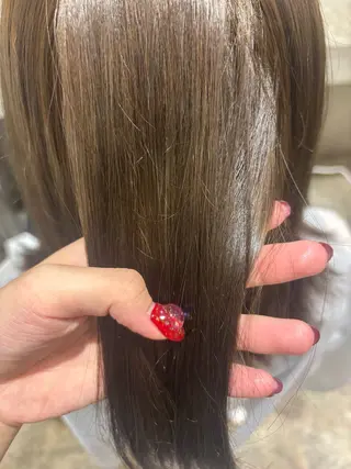 ミディアム NAVY/ Miharuのヘアスタイル