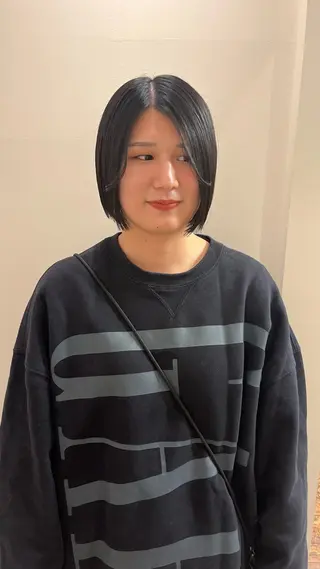 ショート 【ボブ.髪質改善. カラー】midoのヘアスタイル
