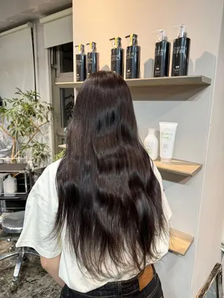 ロング m a y aのヘアスタイル