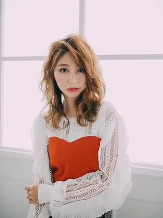 セミロング カラー どんな髪の悩みも解決 します✨田嶋俊一✨のヘアスタイル