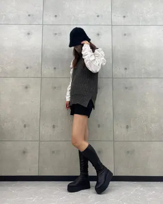 ロング カラー UNDER vr 【アンダーバー】のヘアスタイル