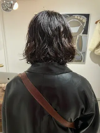 ショート パーマ tim.所属・🪐ナチュラルモード ヘア🪐honokaのヘアスタイル