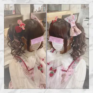 ロング ヘアアレンジ ヘアセット/着付け 𓇼 松本 夏美𓇼のヘアスタイル