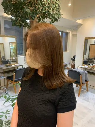 ミディアム 丸みショート/新宿 /みづき🐏のヘアスタイル