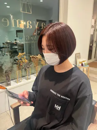 ショート Gigi宇都宮所属・yunica/鶴田 miyu🍀のヘアスタイル