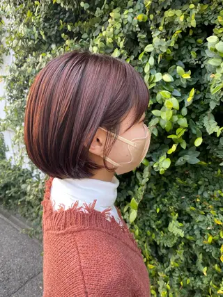 ショート カラー NATSUKI😸 ✂︎南森町美容室のヘアスタイル