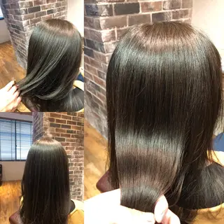 セミロング カラー パーマ ヘアアレンジ メンズ キッズ ネイル マツエク・マツパ Beauty&Relaxation MEGUMI所属・MEGUMI megumiのヘアスタイル