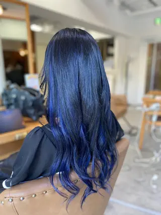ロング 小川 ひかるのヘアスタイル