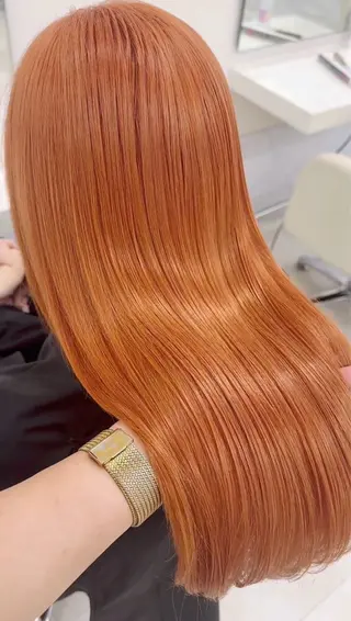 ロング カラー はな　ブリーチ ハイトーン/ 渋谷のヘアスタイル