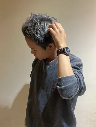 ショート カラー メンズ RENO /櫻井 まおのヘアスタイル