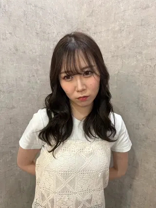 セミロング 櫻井 サクラのヘアスタイル