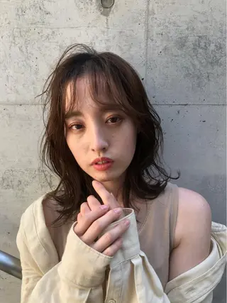 ミディアム Peyp所属・早瀬 裕之のヘアスタイル