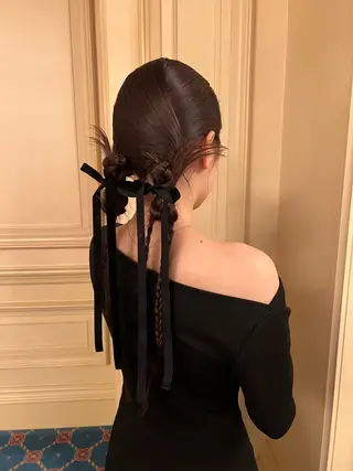 ロング ヘアアレンジ 🫧Ai/ ロロネー森ノ宮💖のヘアスタイル