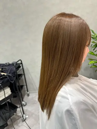 ロング 森 沙織のヘアスタイル