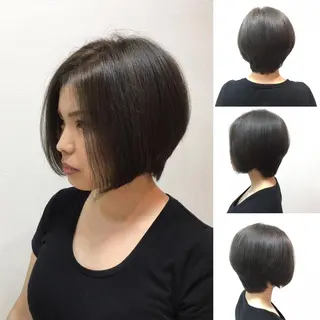 ショート カラー hair＆face  LOBEAUT所属・小笠原 一倫のヘアスタイル