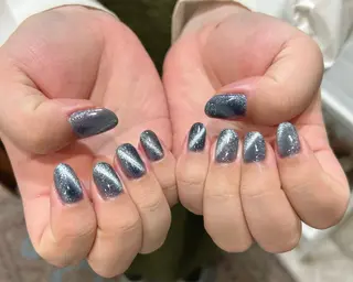 ネイル 0203ムニムサン 💙Mihoのネイルデザイン