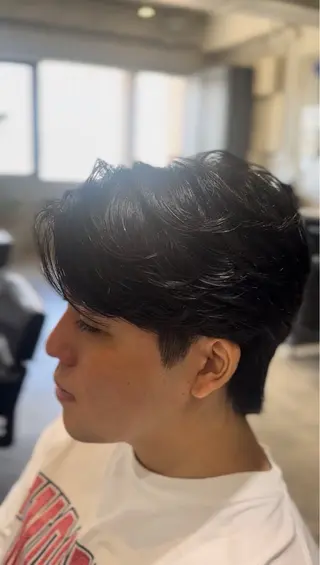 ショート メンズ HANGOUT ／久富のヘアスタイル