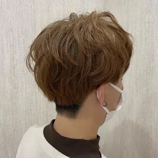 カラー メンズ 🫧透け感⋆艶髪💎 山口アヤカのヘアスタイル