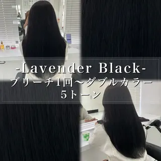 カラー ヘアアレンジ 🫧透明感ラベンダー 似合わせ🫧あい🫧のヘアスタイル
