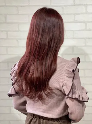 ロング カラー 一戸 拓斗のヘアスタイル