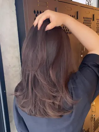 ロング 人気のレイヤーカット TAROのヘアスタイル