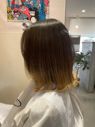 ミディアム 前田 夏季のヘアスタイル