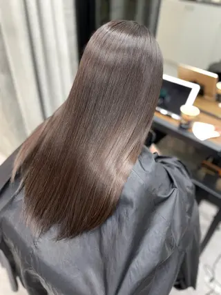 ロング カラー パーマ 恵比寿髪質改善✨ MARIAのヘアスタイル