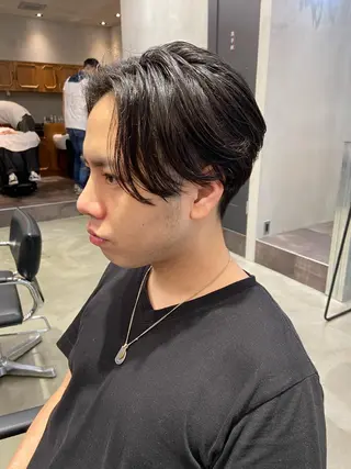 ショート パーマ メンズ FM【エフエム】HAVANA所属・💈圧倒的メンズ特化 明大前美容師💈のヘアスタイル