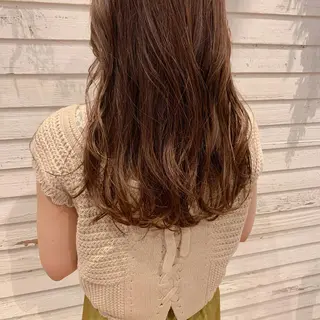 ミディアム カラー 🌱小顔ヘア/ボブ ミディアム/双葉🌱のヘアスタイル