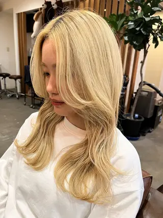 ロング 🫧ベージュカラー× レイヤー🫧HARUのヘアスタイル