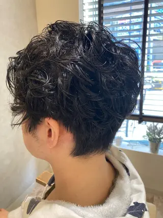 パーマ メンズ ulQua 戸田のヘアスタイル