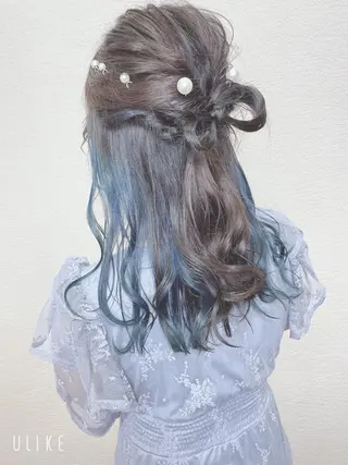 ロング カラー ❣️モードケイズ塚口 和田一将のヘアスタイル