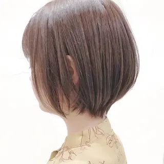 ショート カラー 大人可愛いショート 原田美千留のヘアスタイル