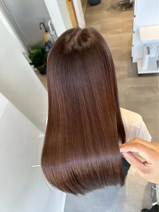 ロング 髪質改善Symbols池袋所属・女性髪質改善美容師 ユウキのヘアスタイル