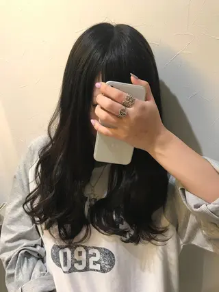 ロング ReHyd BEAUTÉ salon&store 心斎橋店所属・❤️MASAKO❤️ 🌸🩷エクステ🩷のヘアスタイル