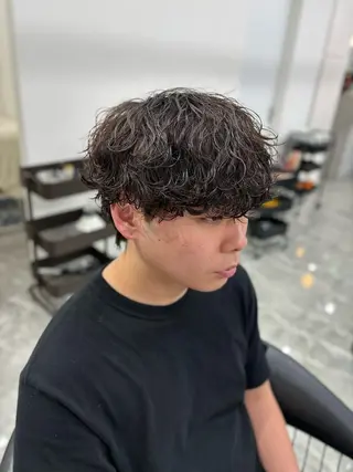 パーマ メンズ 🍐シャドウパーマ メンズ特化/守岡🍐のヘアスタイル