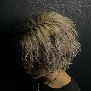 ショート ヘアアレンジ メンズ 【札幌メンズ特化】 🔥RIKU🔥のヘアスタイル