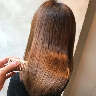 カラー パーマ keshiki大名所属・Keshiki大名 安部 真輝のヘアスタイル